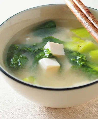 青菜豆腐湯