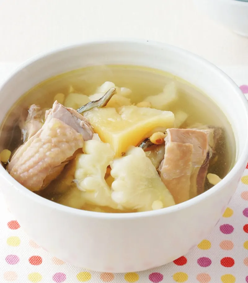 鳳梨苦瓜雞湯(1)