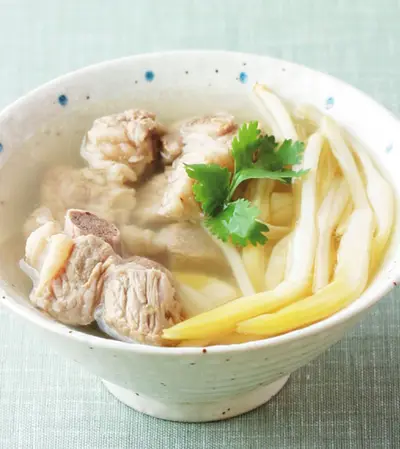 金針排骨湯(2)