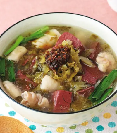 大腸豬血湯