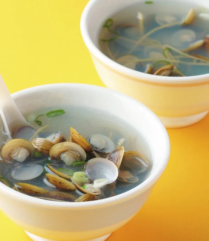 鮮蜆湯