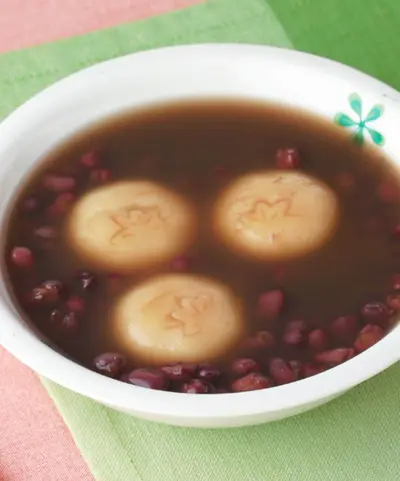 紅豆麻糬湯