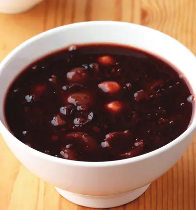 紫米蓮子甜湯