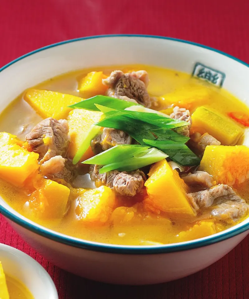 南瓜牛肉湯