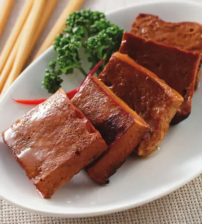 醃燻百頁豆腐