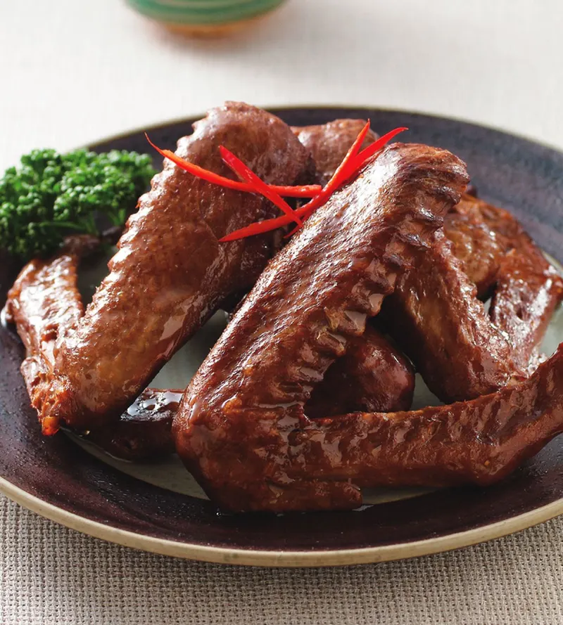 煙燻鴨翅
