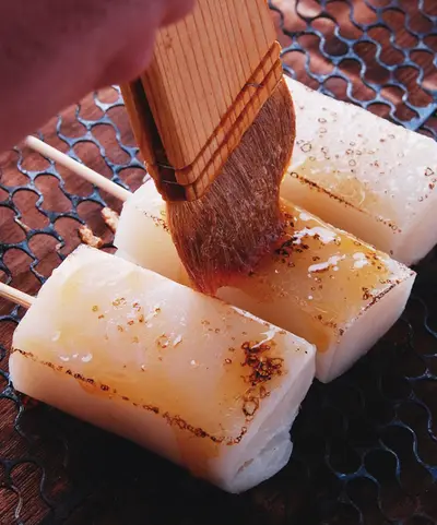 烤麻糬