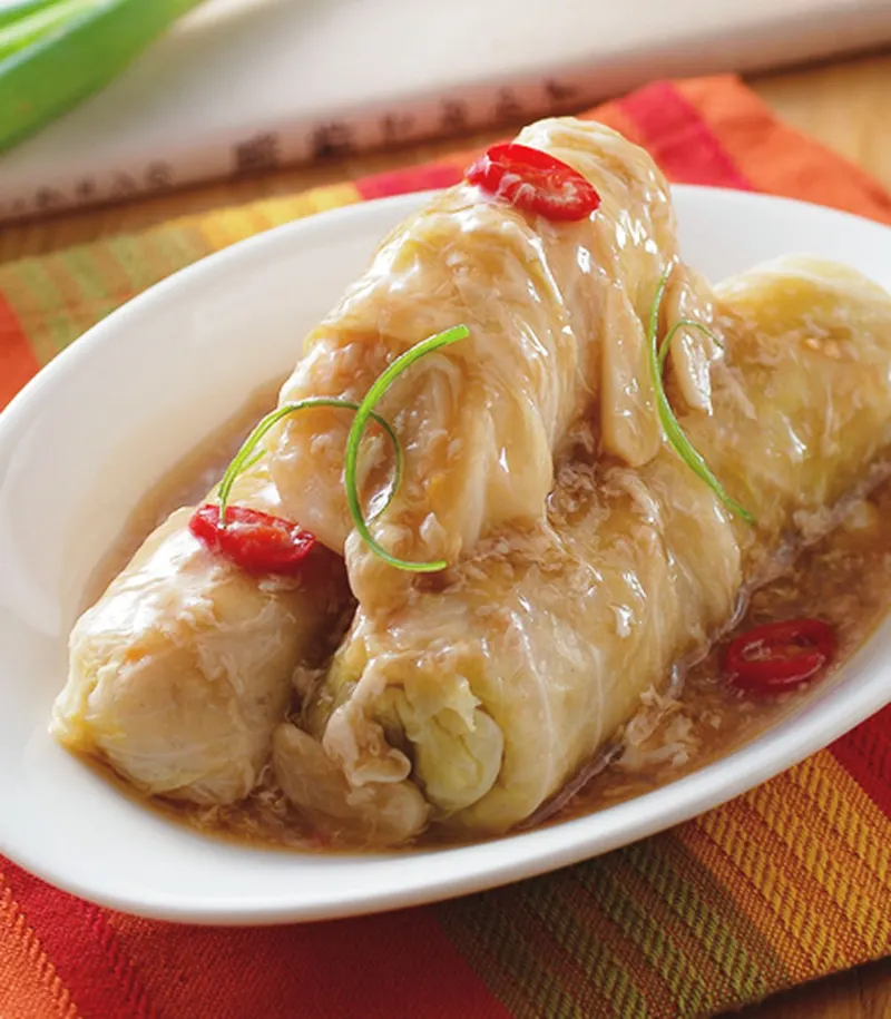 滷白菜捲