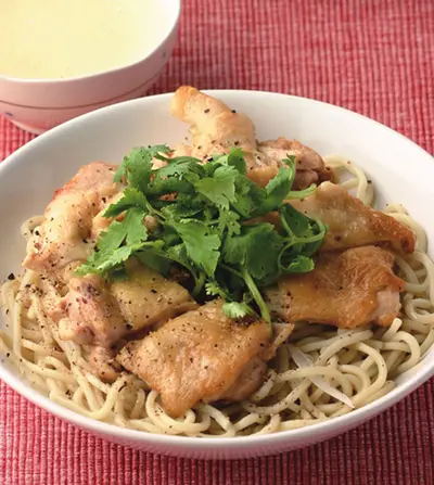 雞香冷湯麵