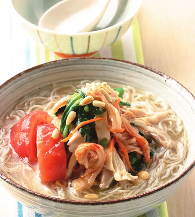 韓式雞絲湯麵