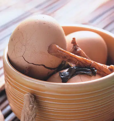 養生藥膳綠茶蛋