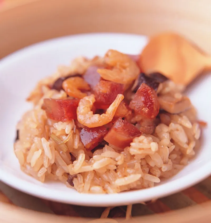 港式臘味油飯