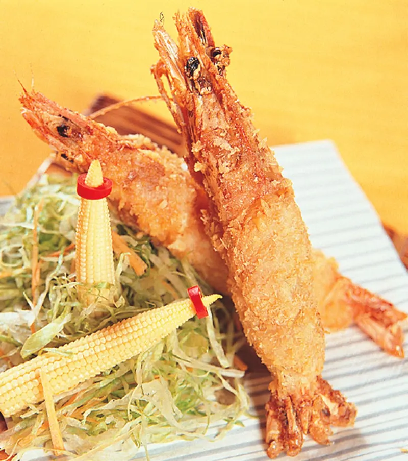 黃金蝦捲