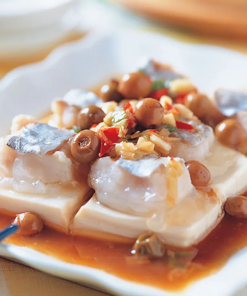 甘樹子蒸鰻魚
