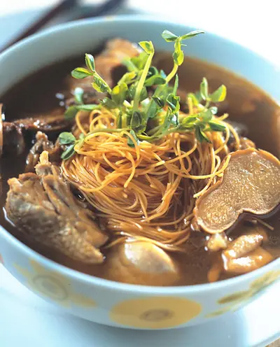 麻油雞絲麵