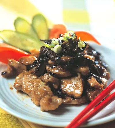 陳皮炒肉片