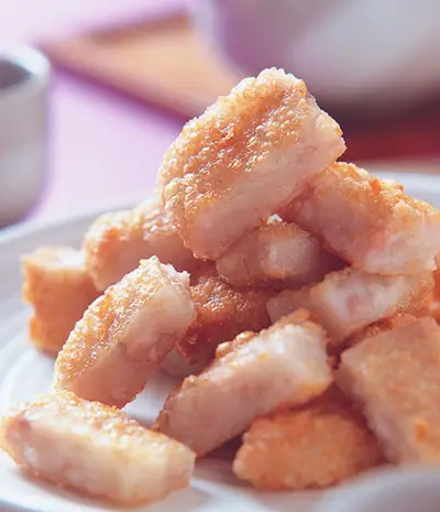 炸芋頭粿