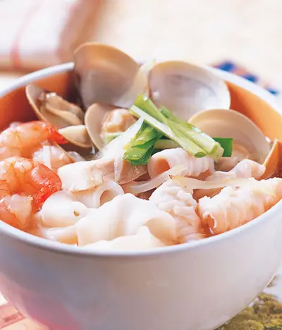 海鮮湯河