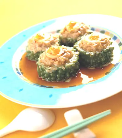 苦瓜鑲竹輪