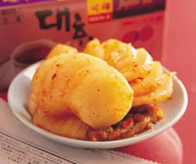 鱗片辣蘿蔔泡菜