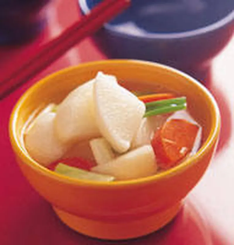 淡小蘿蔔水泡菜