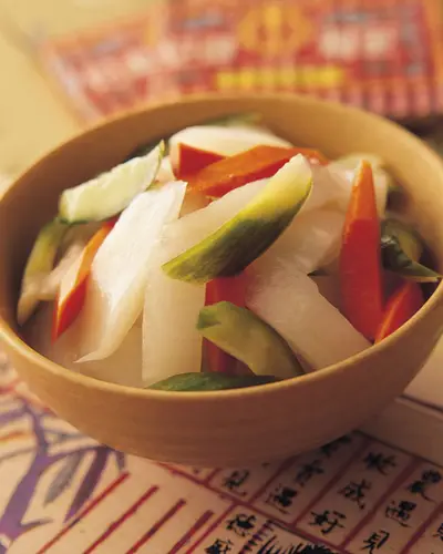 三色泡菜