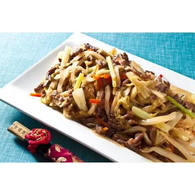 酸白菜炒牛肉