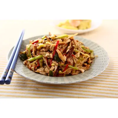 豆乾炒肉絲(1)