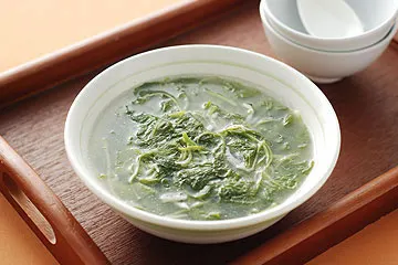 莧菜吻仔魚羹(3)