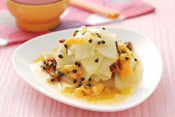 涼拌百香果青木瓜