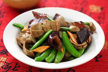 鮮蔬炒腰花
