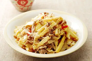 桂竹筍炒肉絲
