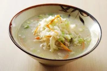 用電鍋作蔬菜鹹粥