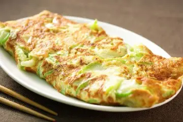 古早味的絲瓜煎餅