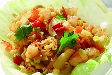 泡麵炒蝦鬆(2)