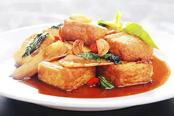 老皮嫩肉-炸豆腐