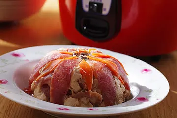 香腸蒸雞片