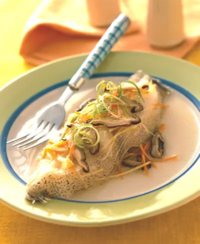 清蒸鱈魚