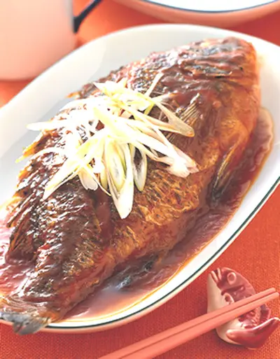 蔥燒糖醋魚