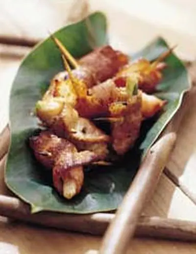 培根香腸(蔥)卷