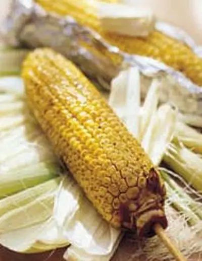 烤玉米