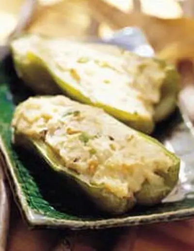 青椒鑲馬鈴薯泥