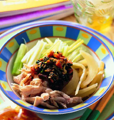 涼拌鹹菜肉絲