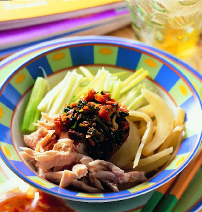 涼拌鹹菜肉絲