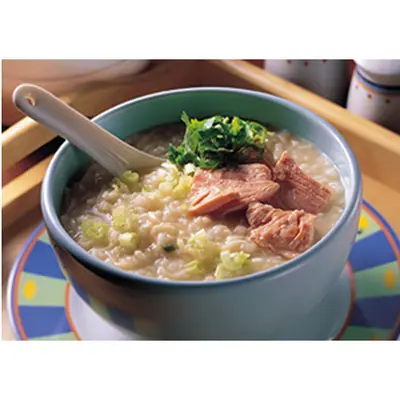 魚片泡麵粥