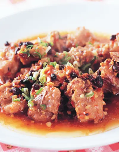 豆鼓蒸小排