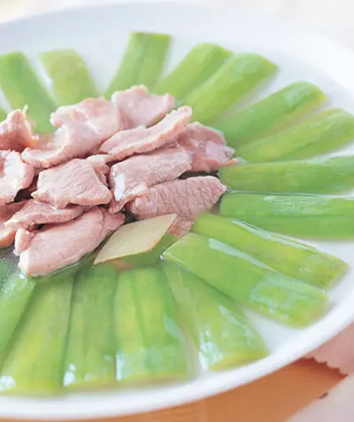 肉片燴絲瓜
