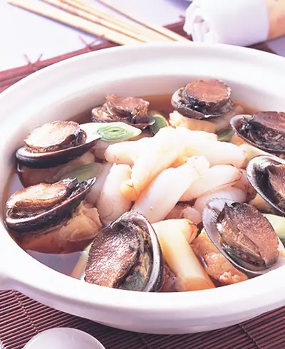 芋香九孔煲