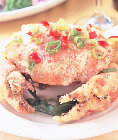 鹽酥菜蟳