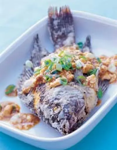 麻婆豆腐魚
